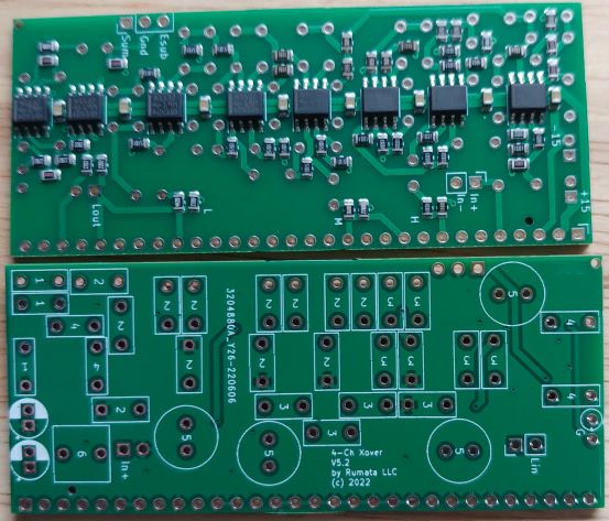 Crossover PCB